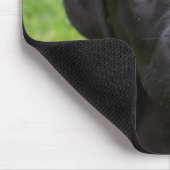Black Labrador Mouse Mat Muismat (Hoek)