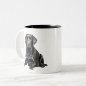 Black Labrador Mug (Devant gauche)