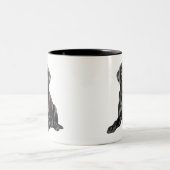 Black Labrador Mug (Centre)