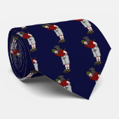 Black Labrador papa Stropdas (Opgerold)