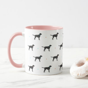 Black Labrador Pattern-Mok Mok