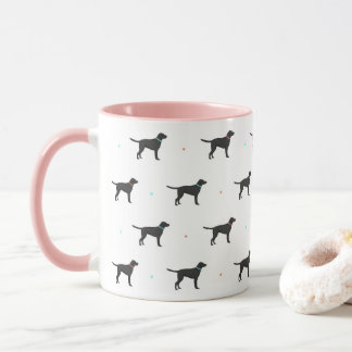 Black Labrador Pattern-Mok Mok