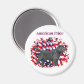 Black Labrador Pride - Magnet (Recto/Verso)