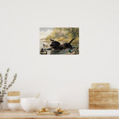 Black Labrador Puppy, Labrador Hunter Poster (Cuisine)