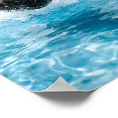 black Labrador  Puppy Plunge  Poster (Hoek)