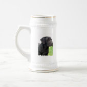 Black Labrador Retriever Beer Stein Bierpul (Links)
