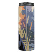 Black Labrador Retriever bij het water Thermosbeker (Achterkant)