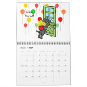 Black Labrador Retriever Cartoon Calendrier 2015 (Mar 2027)