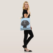 Black Labrador Retriever Chien Design Sac fourre-t (Sur le modèle)
