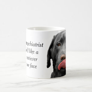 Black Labrador Retriever cup mok voor Hondenlief
