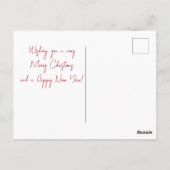 Black Labrador Retriever Dog dans la carte postale (Dos)