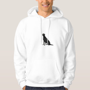 Black Labrador Retriever Elegant Breed Hoodie