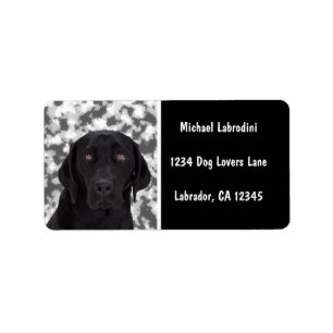 Black Labrador Retriever Etiket