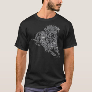 Black Labrador Retriever Gift Yellow Chocolade T-shirt