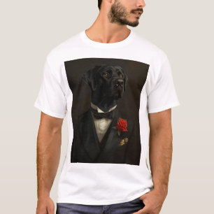 Black Labrador Retriever Godfather T-Shirt