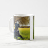 Black Labrador Retriever Koffiemok (Voorkant links)