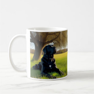 Black Labrador Retriever Koffiemok