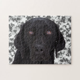 Black Labrador Retriever Legpuzzel