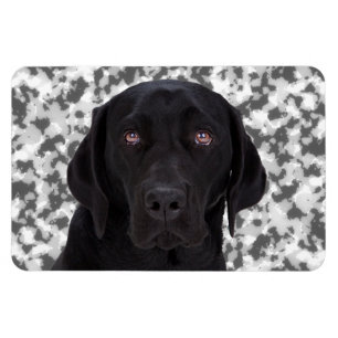 Black Labrador Retriever Magneet