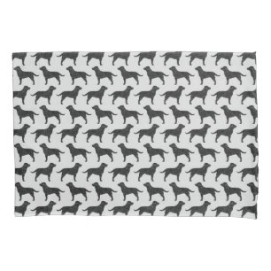Black Labrador Retriever Silhouettes Patroon Kussensloop