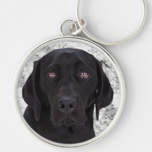 Black Labrador Retriever Sleutelhanger