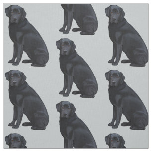 Black Labrador Retriever Stof