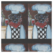 Black Labrador Retriever Stof (Close Up)