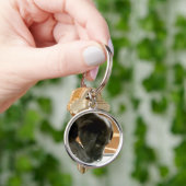 Black Labrador Sleutelhanger (Hand)