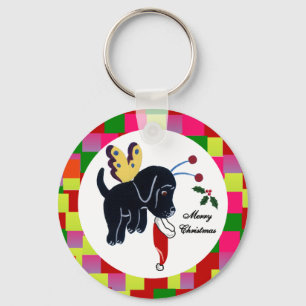 Black Labrador Sleutelhangers