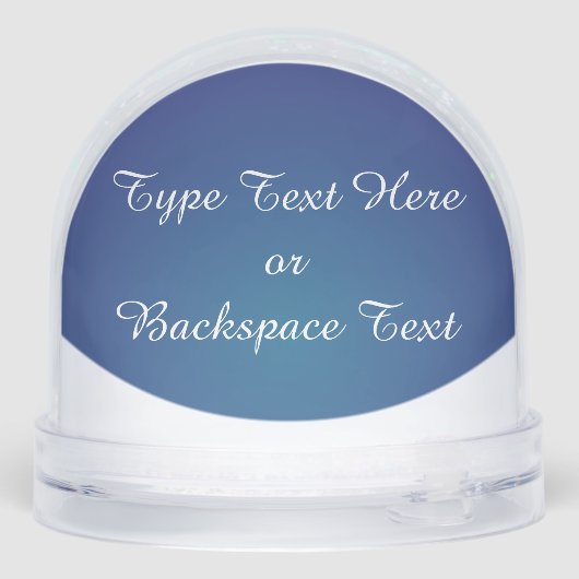 Black Labrador Snow Globe Custom Dog Snow Globe (Arrière)