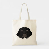 Black Labrador sur le Sac fourre-tout (Dos)