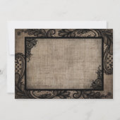 Black Lace Burlap Moderne Goth Merci (Dos)