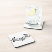 Black Lace Butterflies 8 Onderzetter (Rechterzijde)