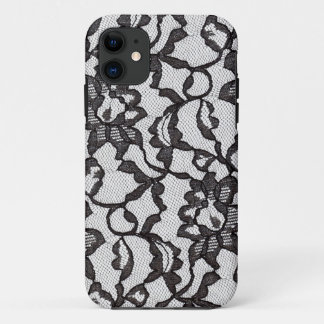 Black Lace iPhone4-hoesje iPhone 11 Hoesje