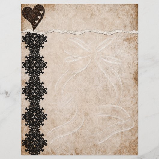 Black Lace Letterhead (Voorkant)