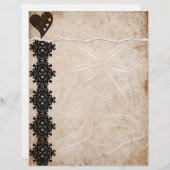 Black Lace Letterhead (Voorkant / Achterkant)