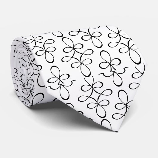 Black Lace Stropdas (Opgerold)