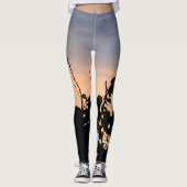 Black Lace Sunset Leggings (Voorkant)
