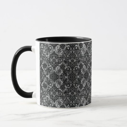 Black Lacework Artistrie Combo Mug (Gauche)