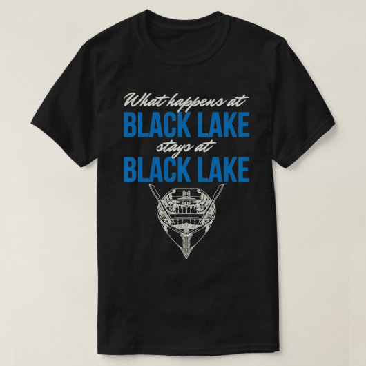 Black Lake Life Pullover (Design voorkant)