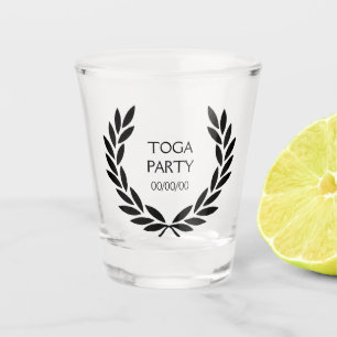 Black Laurel Wreated Shot Glas