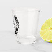 Black Laurel Wreath Shot Glas (Rechts)