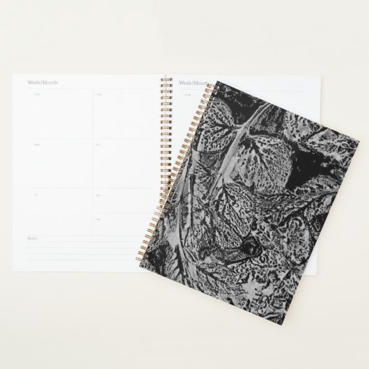 Black leafs planner (Display)