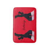 Black Leather Thigh-high Boots Thunder_Cove Badmat (Voorkant Verticaal)