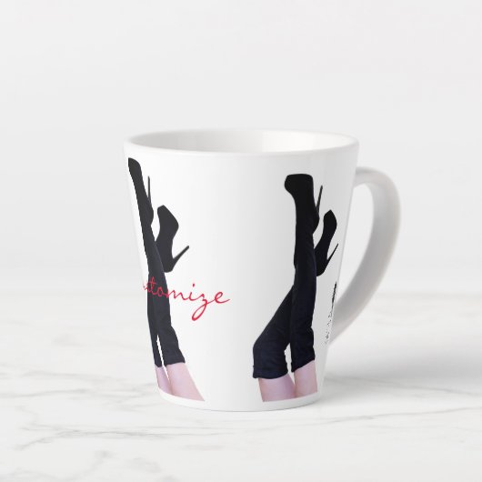 Black Leather Thigh-high Boots Thunder_Cove Latte Mok (Rechterhoek)