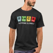 Black L'élément principal Histoire noire T-shirt (Devant)