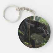  black leopard keychains sleutelhanger (Voorkant)