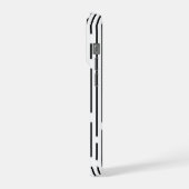 Black Line Geometric Pattern (Côté gauche)