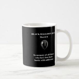 Black Lion Day Overdose Awareness-toevoeging Koffiemok