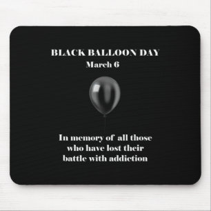 Black Lion Day Overdose Awareness-toevoeging Muismat